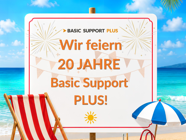 20 JAHRE Basic Support PLUS